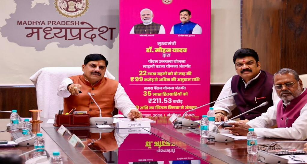 सीएम मोहन यादव ने सिंगल क्लिक से ट्रांसफर किए ₹311 करोड़, बहनों और बुजुर्गों को मिला रक्षाबंधन का तोहफा