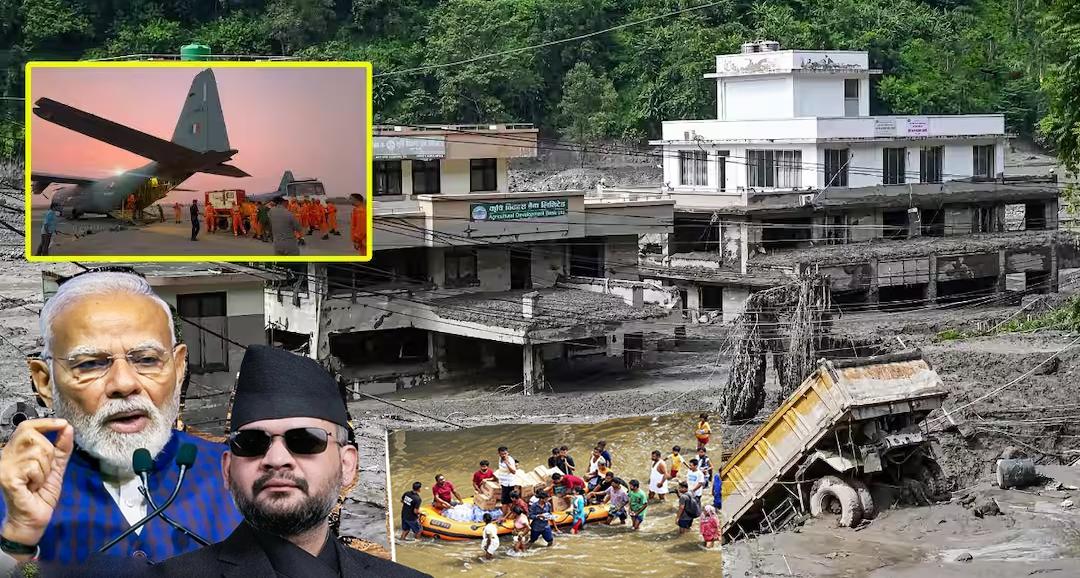 संकट में भारत बना नेपाल का संबल: 10 टन राहत सामग्री और मेडिकल टीम काठमांडू पहुंची