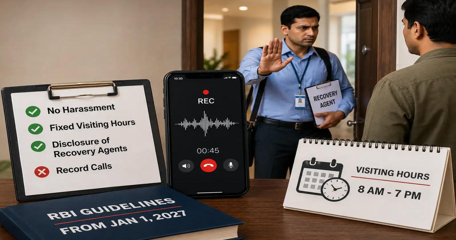 लोन रिकवरी के नाम पर उत्पीड़न खत्म: RBI के कड़े नियम, अब शाम 7 के बाद वसूली कॉल की तो खैर नहीं!