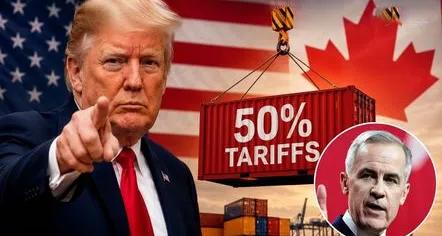 ट्रेड वॉर की ओर अमेरिका-कनाडा: कनाडाई सामान पर US ने लगाया 50% टैरिफ, कनाडा का 'ईंट का जवाब पत्थर से' देने का एलान