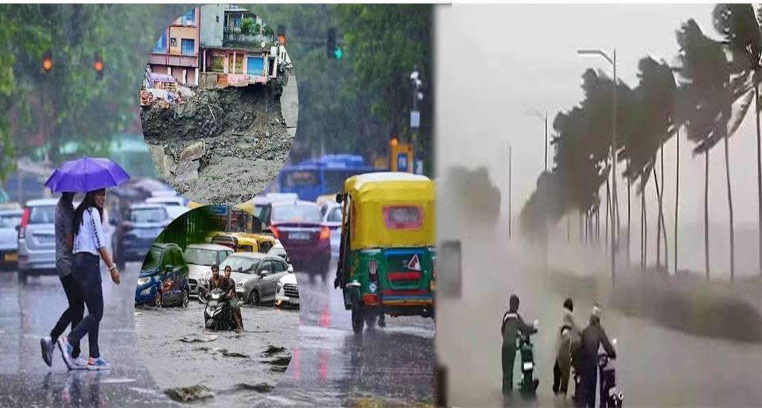 देश के 22 राज्यों में 16 अगस्त से भारी बारिश और 70 KM/H की रफ्तार से तूफानी हवाओं का खतरा