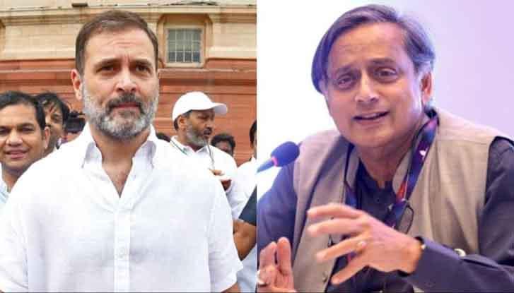राहुल गांधी को बधाई देने पहुंचे शशि थरूर ने कांग्रेस को दिया बड़ा झटका, यूपी चुनाव को लेकर खड़े किए सवाल!