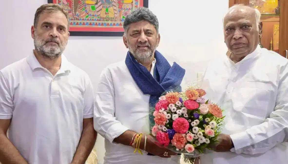 कर्नाटक में 'शिव' राज: डी.के. शिवकुमार होंगे नए मुख्यमंत्री, 3 जून को 'शुभ मुहूर्त' में लेंगे शपथ