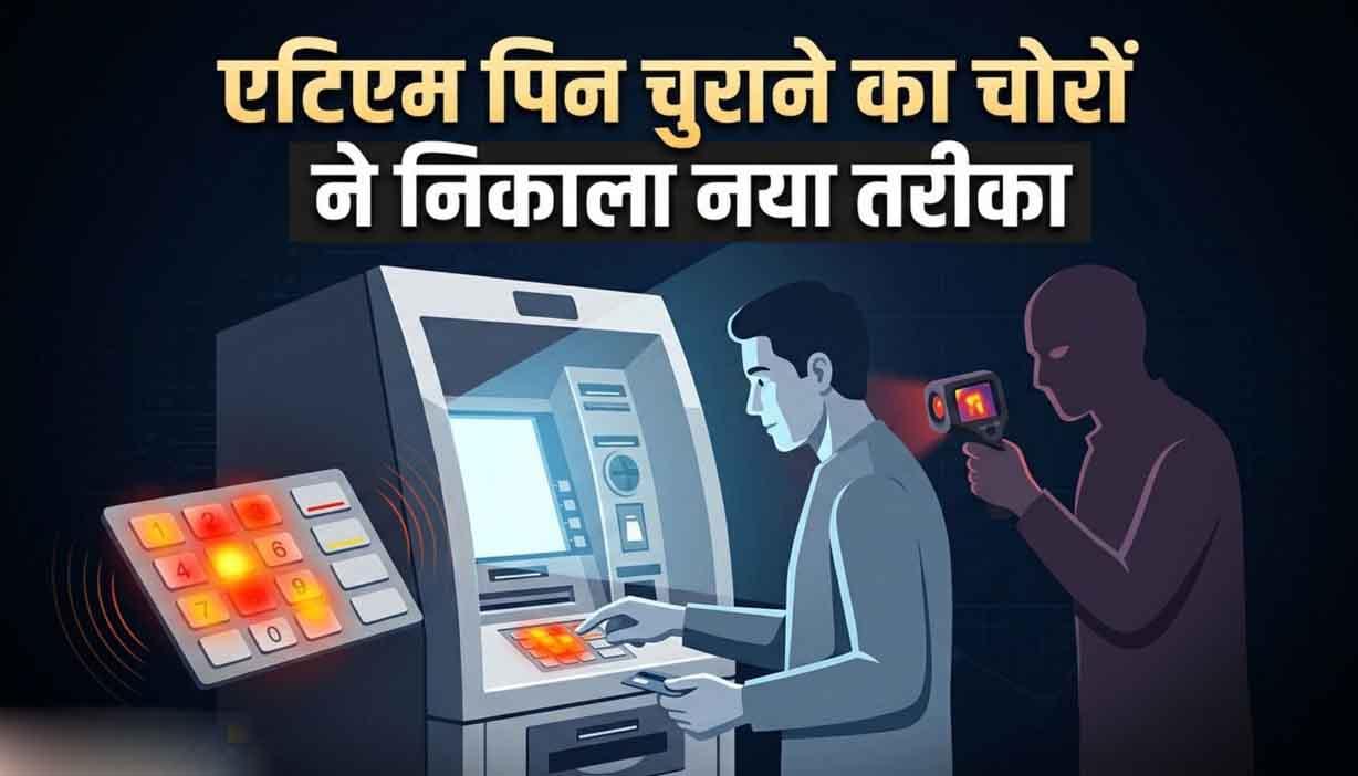 सावधान! अब 'थर्मल स्कैनिंग' से चोरी हो रहा है ATM पिन; उंगलियों की गर्मी से लग जाता है नंबरों का अंदाजा