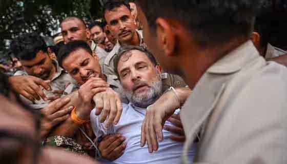 PM आवास के बाहर धरने पर बैठे राहुल-अखिलेश और प्रियंका हिरासत में! छात्रों पर पुलिस कार्रवाई को लेकर राहुल गांधी का पीएम मोदी पर सीधा हमला