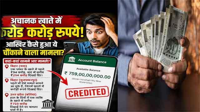 खाते में अचानक आ जाएं लाखों रुपये तो खुश होने की भूल न करें, ये 'टेक्निकल ग्लिच' पहुंचा सकता है जेल!