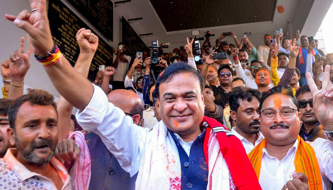 असम में बीजेपी की 'हैट्रिक' और बंगाल में 'प्रचंड' विजय: हिमंता बिस्वा सरमा बोले- "यह हिंदुओं और देश की जीत है"