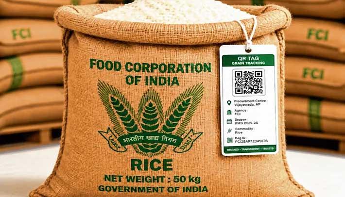 राशन वितरण में डिजिटल क्रांति: देश के तीन राज्यों में अनाज के बोरों पर लगेगी QR कोड टैगिंग, रुकेगी कालाबाजारी!