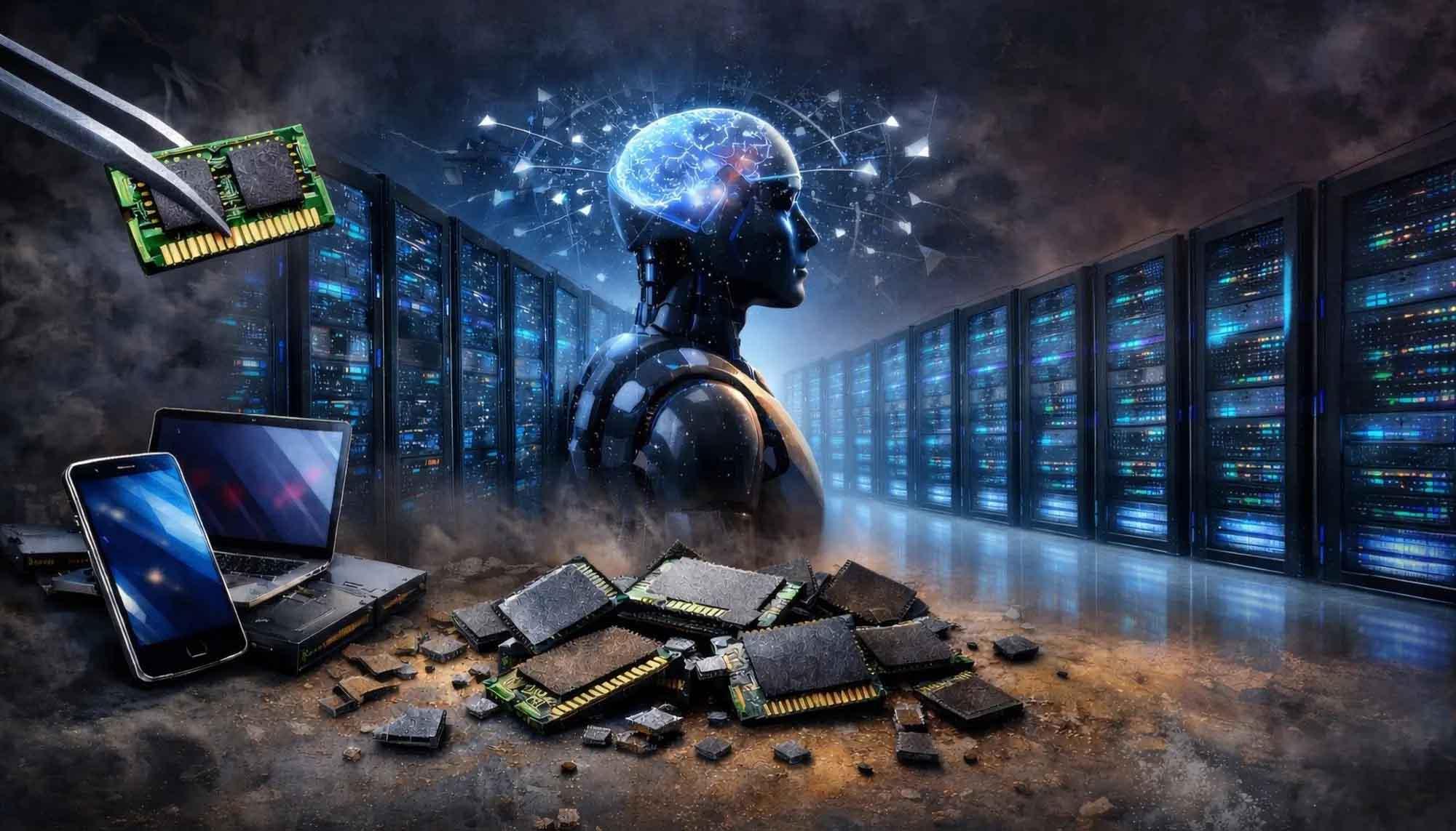 'AI' की भूख से दुनिया में बढ़ा मेमोरी चिप का महा-संकट! स्मार्टफोन, लैपटॉप और इलेक्ट्रॉनिक प्रोडक्ट्स होंगे महंगे