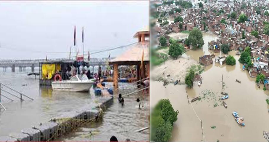 प्रयागराज में गंगा-यमुना का तांडव: कई मोहल्ले जलमग्न, सैकड़ों लोग बेघर होने से राहत शिविरों में शरण लेने को मजबूर