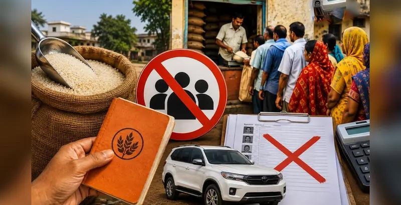 झारखंड में राशन कार्डों पर बड़ा एक्शन: 1.63 लाख अपात्रों के नाम हटे; अफसर, टैक्सपेयर और 6 महीने से निष्क्रिय कार्ड निशाने पर