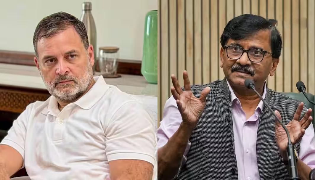 'पेपर माफिया BJP के साथ, RSS के लोग सेट करते हैं पेपर': संजय राउत का बड़ा हमला; राहुल गांधी को बताया संस्कारी नेता