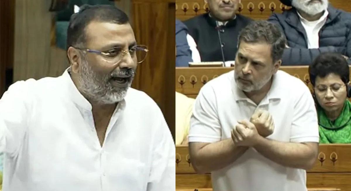 संसद में महासंग्राम: राहुल गांधी की सदस्यता रद्द करने की मांग, निशिकांत दुबे ने पेश किया 'सब्सटेंटिव मोशन'