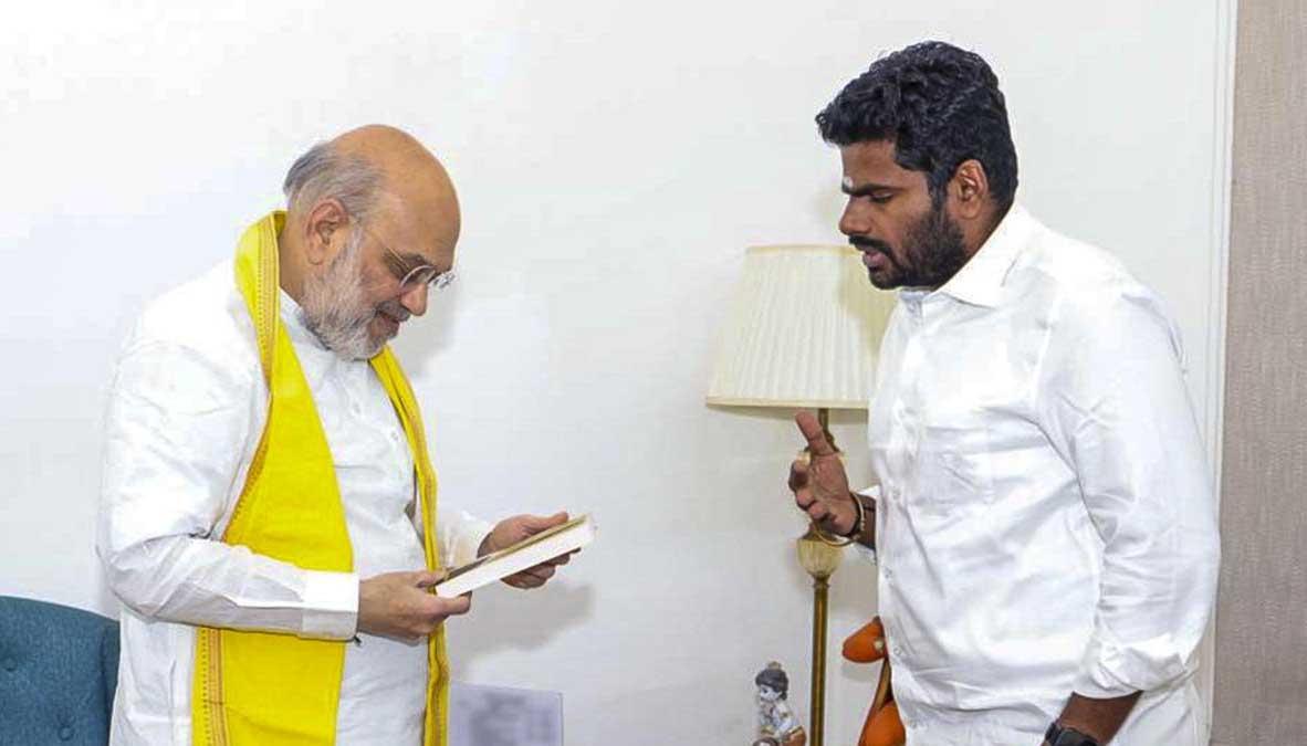 तमिलनाडु BJP में घमासान! हार के बाद अन्नामलाई के नई पार्टी बनाने की अटकलें तेज, प्रदेश अध्यक्ष नागेंद्रन ने किया खंडन