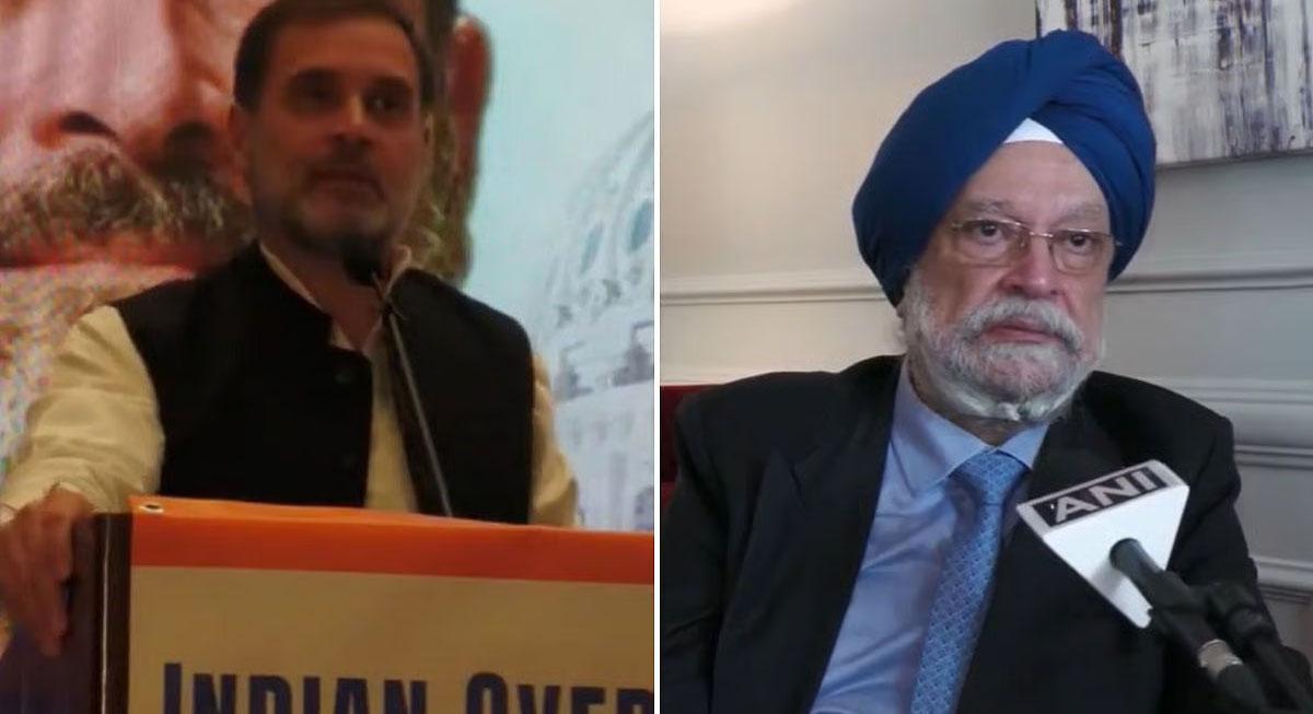 राहुल गांधी ने खुद को मूर्ख साबित किया': एपस्टीन फाइल्स विवाद पर हरदीप पुरी का पलटवार