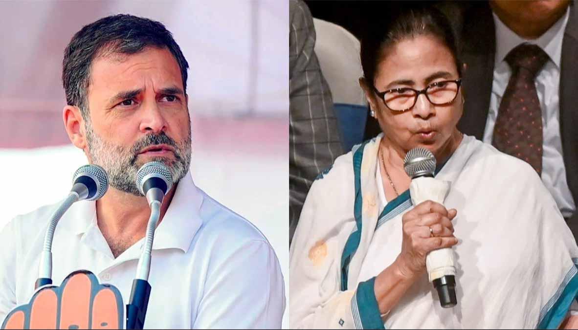 बंगाल में सियासी घमासान: "ममता जी बीजेपी से सीधे नहीं लड़तीं", राहुल गांधी का टीएमसी पर तीखा प्रहार