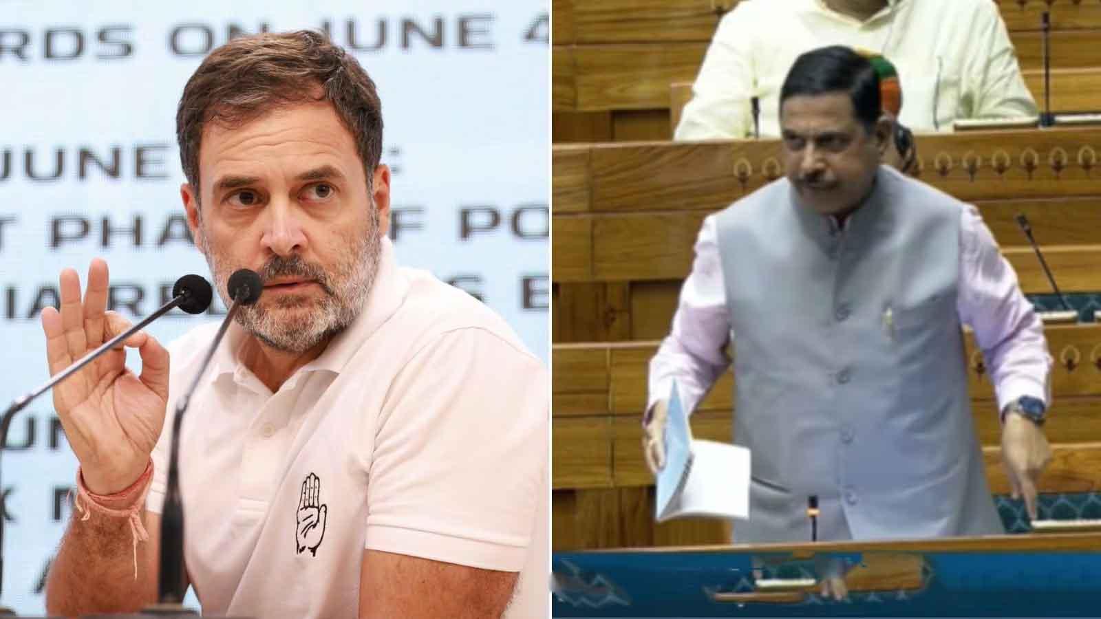 बलात्कारियों के पैरोकार को बना दिया शिक्षा मंत्री: प्रल्हाद जोशी की नियुक्ति पर राहुल गांधी का तीखा हमला