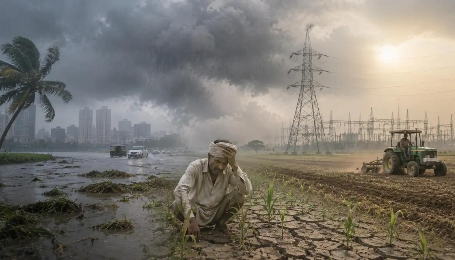 'रहस्यमय' हुआ मॉनसून: 112 सालों में जुलाई का सबसे गर्म दिन, कभी सूखा तो कभी बाढ़ ,फसल की बुवाई पर संकट और बिजली की बढ़ती मांग