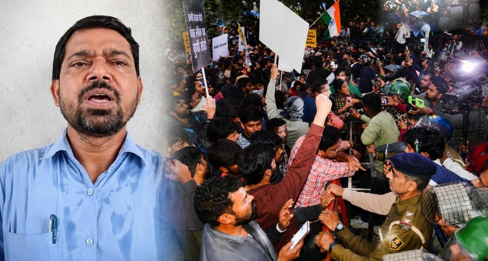 दिल्ली-रांची के बाद अब पटना में हुंकार: छात्र नेता दिलीप कुमार का गर्दनीबाग में अनिश्चितकालीन महाधरना शुरू