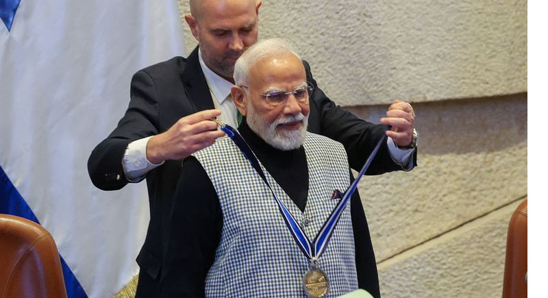 'एशिया के शेर' का यरूशलम में गर्जन: पीएम मोदी ने इजराइली संसद को किया संबोधित, मिला सर्वोच्च सम्मान